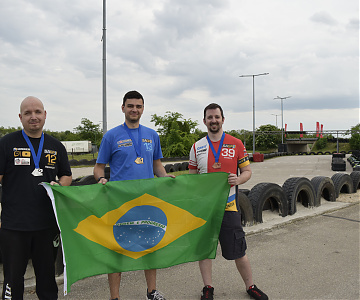 RACE 1 - 2. Balázs / 1. Kristóf / 3. Mänieck